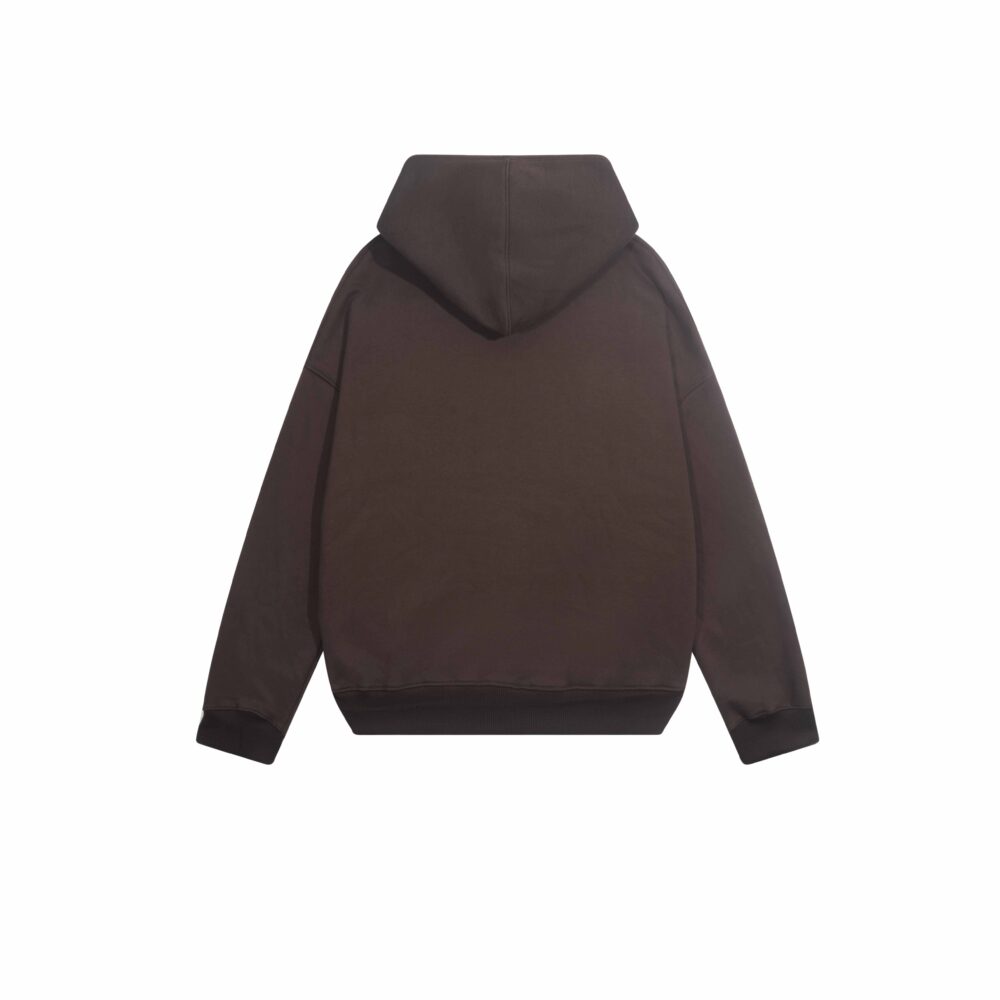 CHỤP ẢNH NỀN TRẮNG HOODIE NÂU