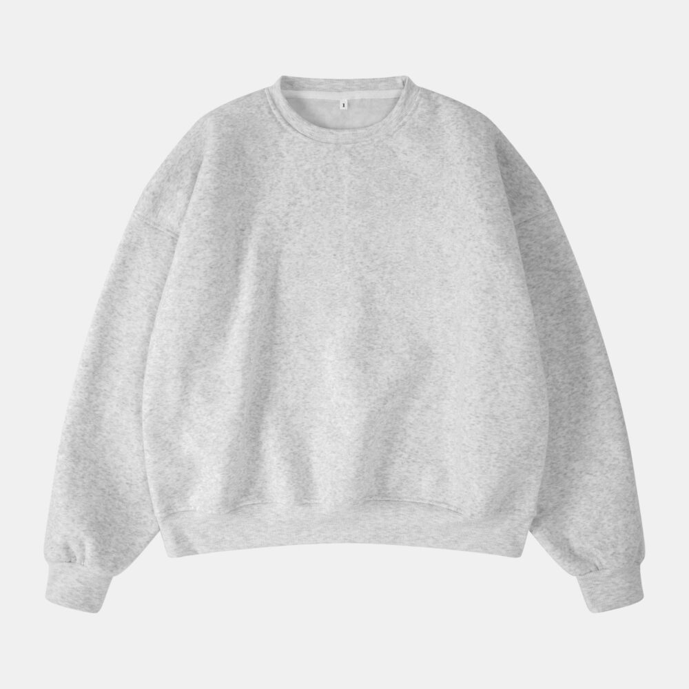 CHỤP ẢNH NỀN TRẮNG SWEATER XÁM