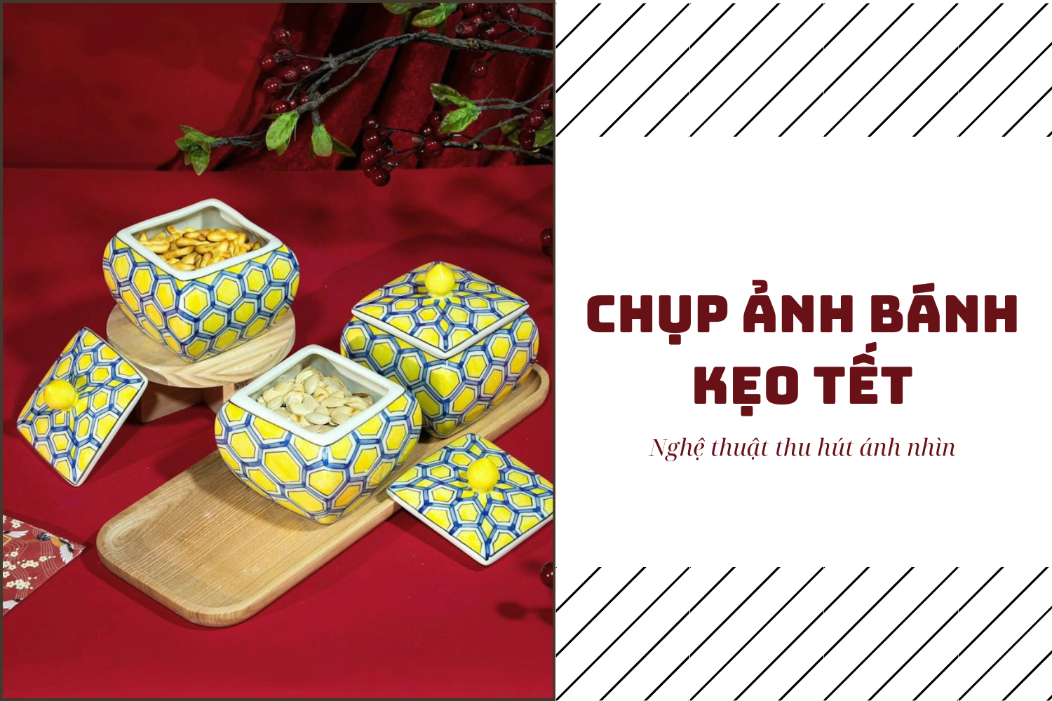 CHỤP ẢNH BÁNH KẸO