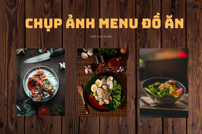 chụp ảnh menu đồ ăn