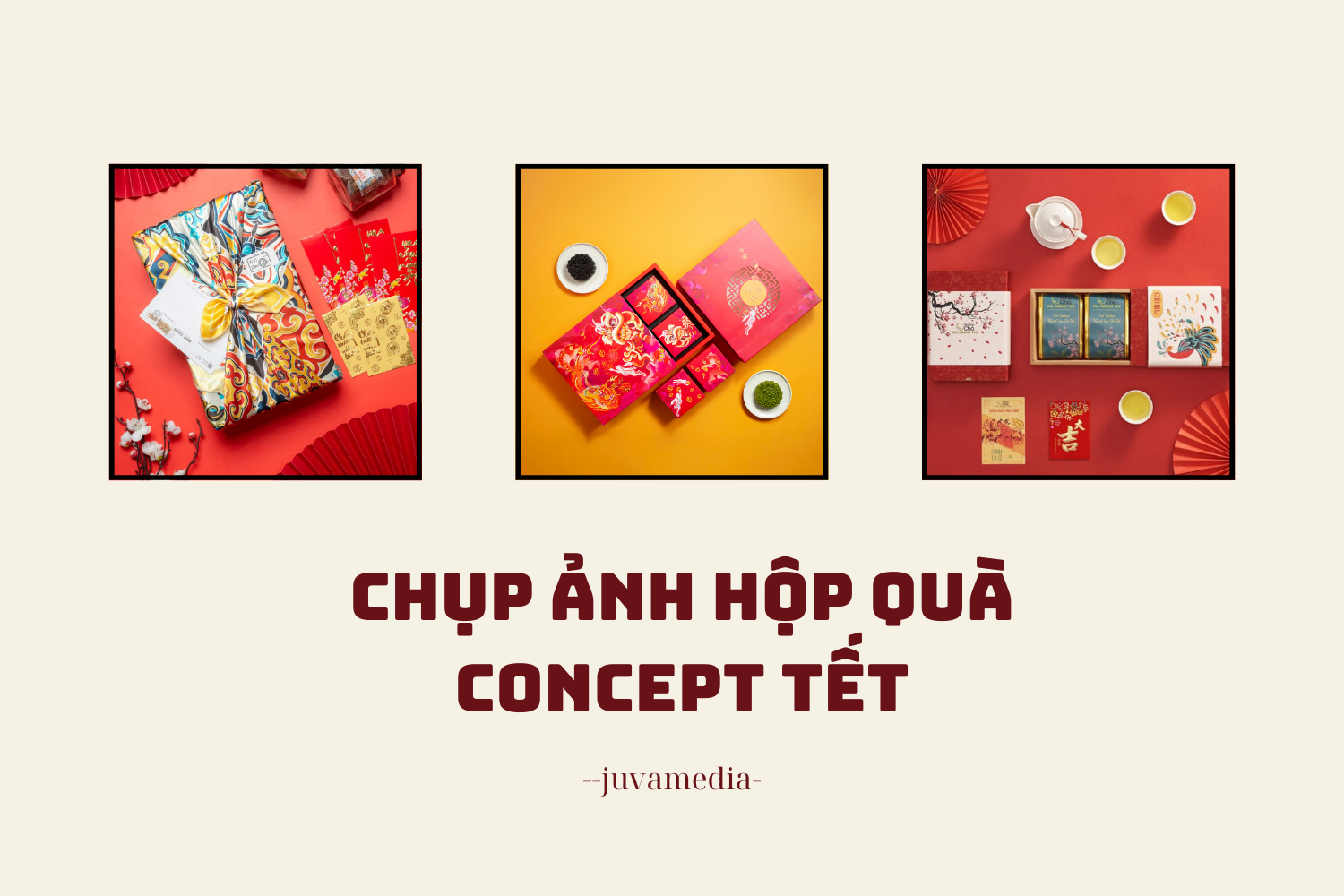 Chụp ảnh hộp quà